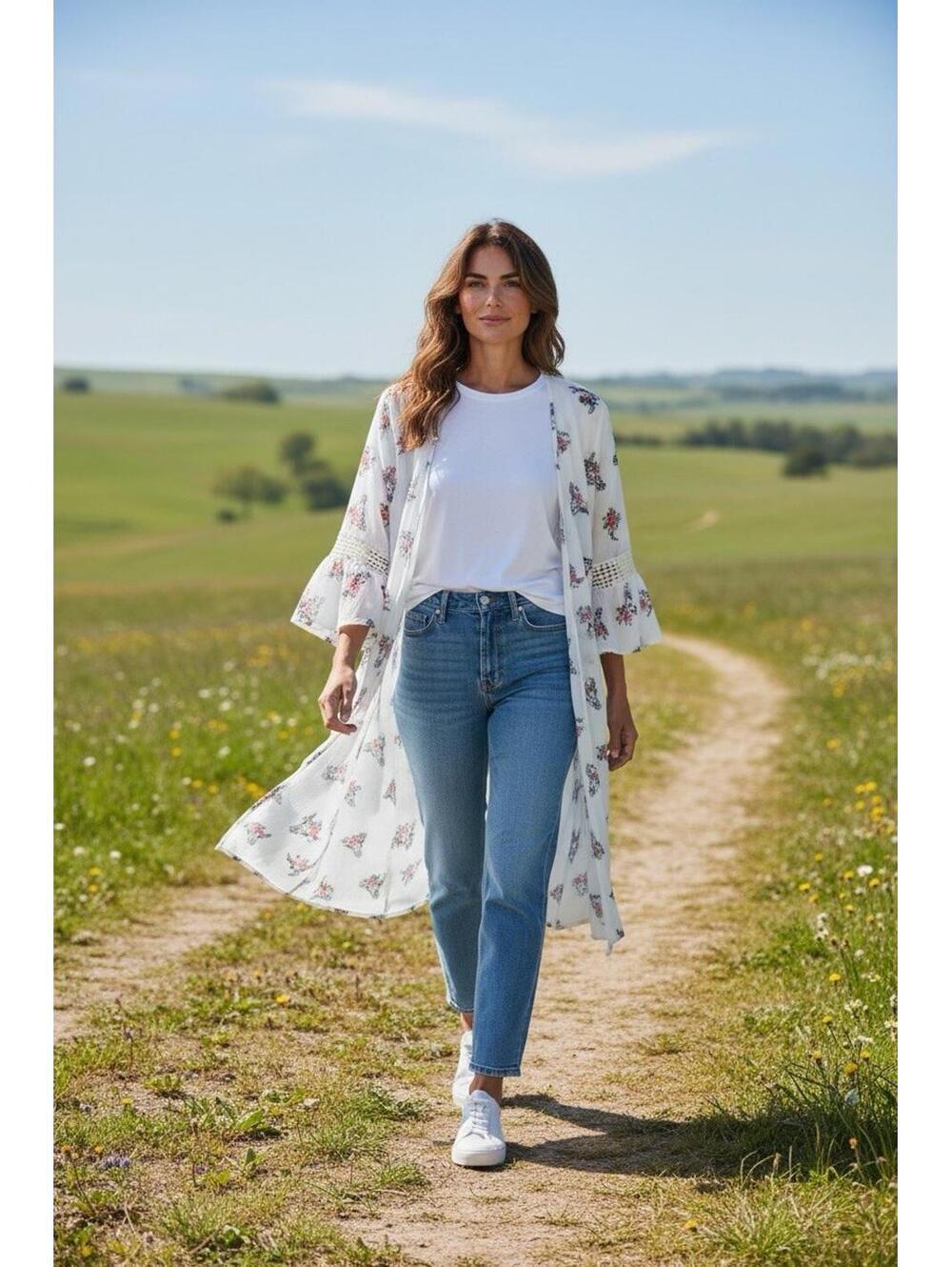 gypsies and moondust Med. Kimono Spring/Summer